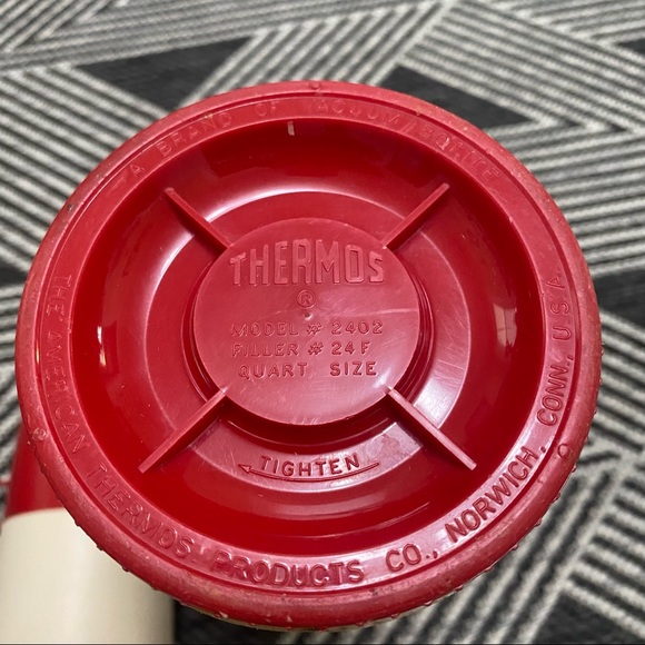 Thermos Dining Pair Of Rare Vintage Thermos Brand Lot Of Two